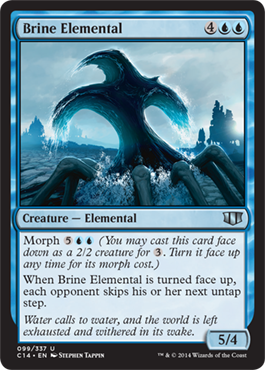 Brine Elemental - Commander 2014 Spoiler