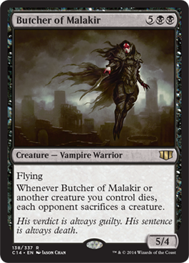 Butcher of Malakir - Commander 2014 Spoiler