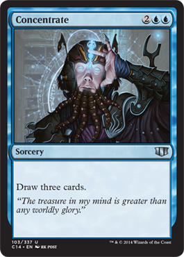 Concentrate - Commander 2014 Spoiler