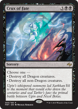 Crux of Fate - Fate Reforged Spoiler