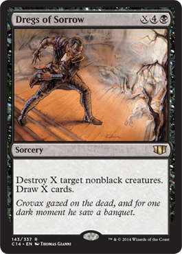 Dregs of Sorrow - Commander 2014 Spoiler