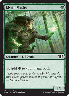 Elvish Mystic - Commander 2014 Spoiler