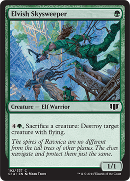 Elvish Skysweeper - Commander 2014 Spoiler