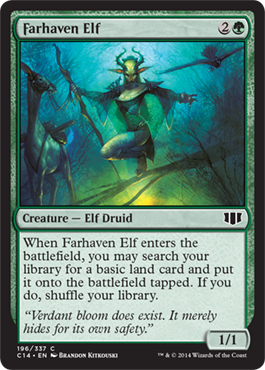 Farhaven Elf - Commander 2014 Spoiler