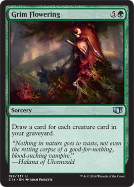 Grim Flowering - Commander 2014 Spoiler