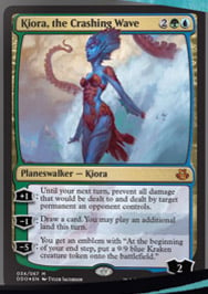 Kiora, the Crashing Wave - Elspeth vs Kiora Visual Spoiler