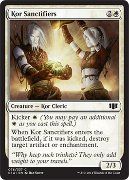 Kor Sanctifiers - Commander 2014 Spoiler