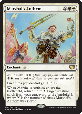 Marshal’s Anthem - Commander 2014 Spoiler