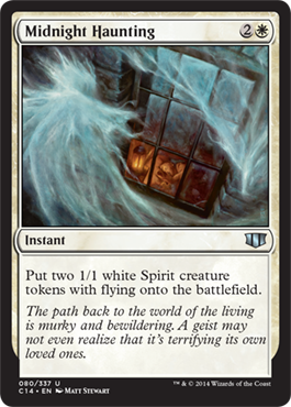 Midnight Haunting - Commander 2014 Spoiler