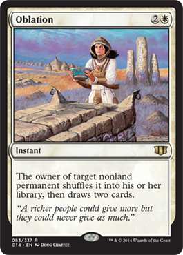 Oblation - Commander 2014 Spoiler