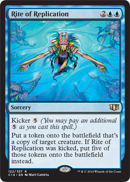 Rite of Replication - Commander 2014 Spoiler