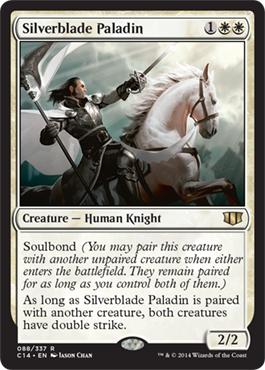 Silverblade Paladin - Commander 2014 Spoiler