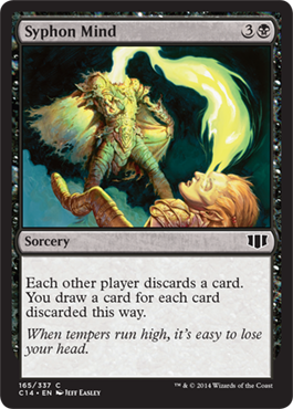 Syphon Mind - Commander 2014 Spoiler