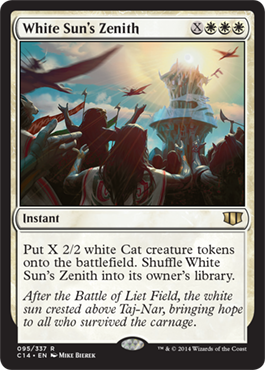 White Sun’s Zenith - Commander 2014 Spoiler