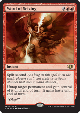 Word of Seizing - Commander 2014 Spoiler