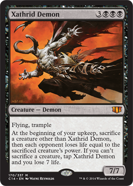 Xathrid Demon - Commander 2014 Spoiler