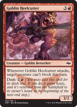 Goblin Heelcutter - Fate Reforged Spoiler