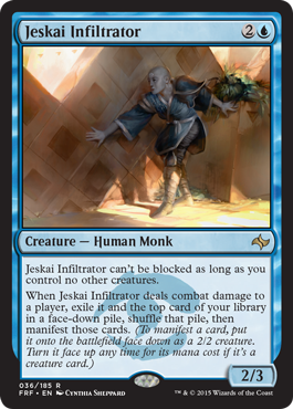 Jeskai Infiltrator - Fate Reforged Spoiler