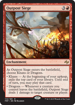Outpost Siege - Fate Reforged Spoiler
