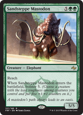 Sandsteppe Mastodon - Fate Reforged Spoiler