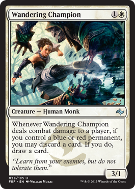 Wandering Champion - Fate Reforged Spoiler