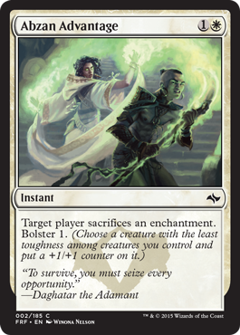 Abzan Advantage - Fate Reforged Spoiler