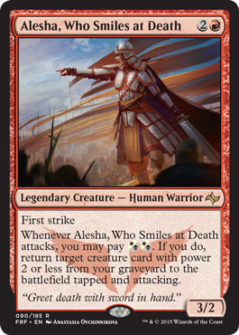 Alesha, Who Smiles at Death - Fate Reforged Spoiler