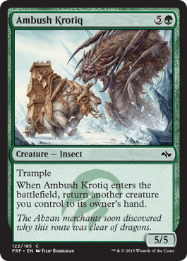 Ambush Krotiq - Fate Reforged Spoiler