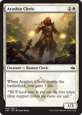 Arashin Cleric - Fate Reforged Spoiler