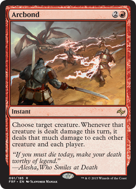 Arcbond - Fate Reforged Spoiler