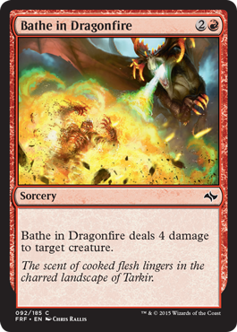 Bathe in Dragonfire - Fate Reforged Spoiler