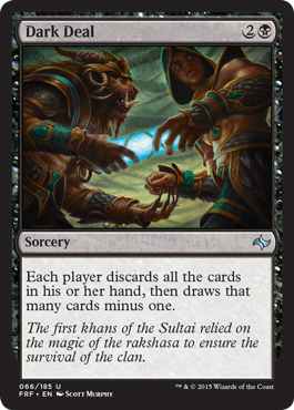 Dark Deal - Fate Reforged Spoiler