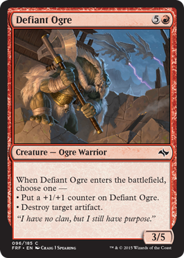 Defiant Ogre - Fate Reforged Spoiler