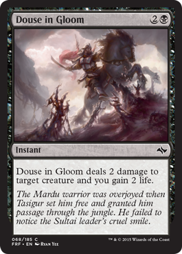 Douse in Gloom - Fate Reforged Spoiler