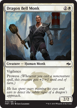 Dragon Bell Monk - Fate Reforged Spoiler