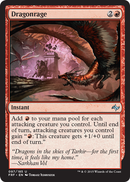 Dragonrage - Fate Reforged Spoiler