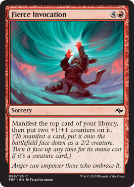 Fierce Invocation - Fate Reforged Spoiler