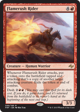 Flamerush Rider - Fate Reforged Spoiler