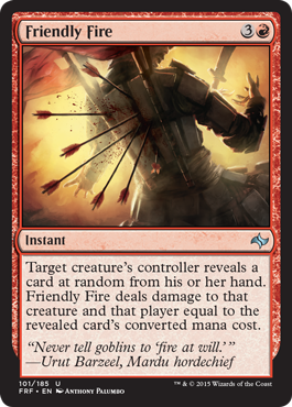 Friendly Fire - Fate Reforged Spoiler