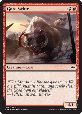 Gore Swine - Fate Reforged Spoiler