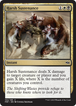 Harsh Sustenance - Fate Reforged Spoiler