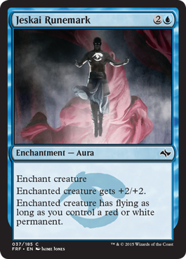 Jeskai Runemark - Fate Reforged Spoiler