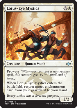 Lotus-Eye Mystics - Fate Reforged Spoiler