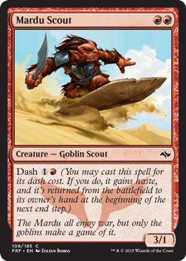 Mardu Scout - Fate Reforged Spoiler