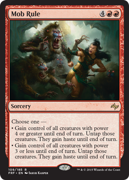 Mob Rule - Fate Reforged Spoiler