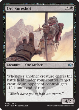 Orc Sureshot - Fate Reforged Spoiler