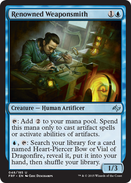 Renowned Weaponsmith - Fate Reforged Spoiler