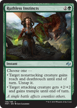 Ruthless Instincts - Fate Reforged Spoiler