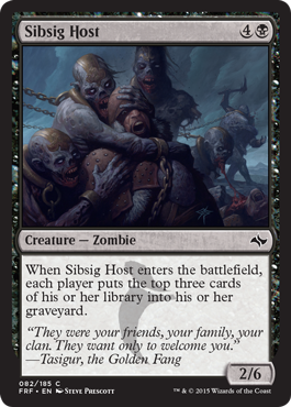 Sibsig Host - Fate Reforged Spoiler