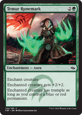 Temur Runemark - Fate Reforged Spoiler